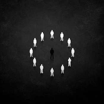 Unity and Isolation: Circle of Silhouettes