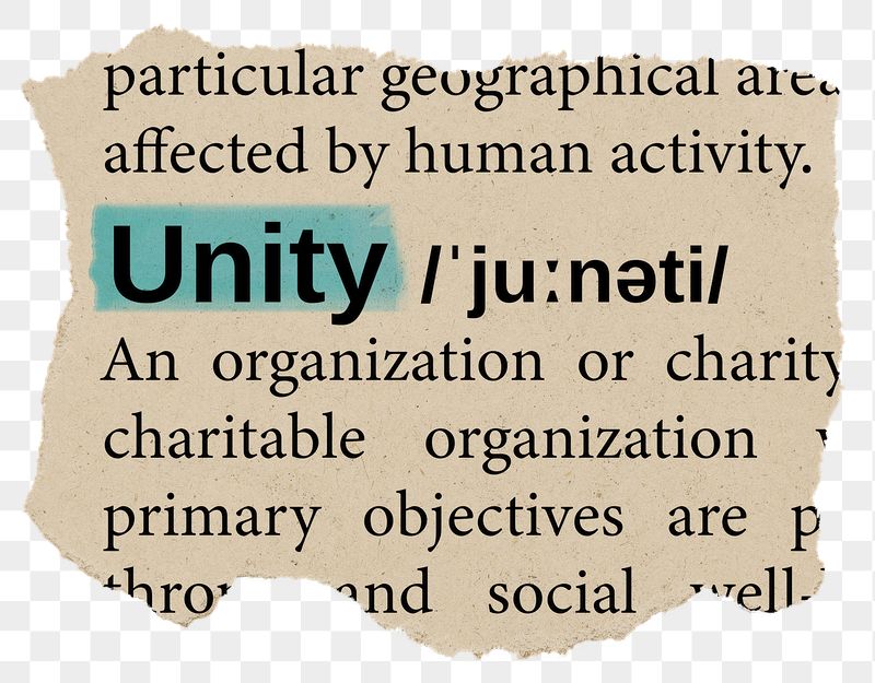 Unity png dictionary word sticker, | Free PNG - rawpixel
