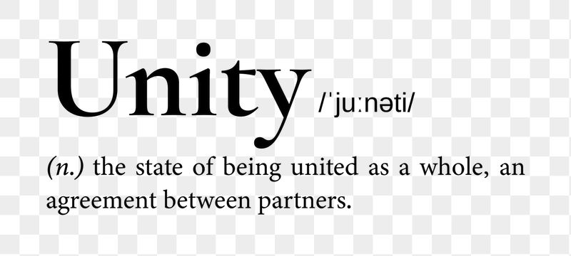 Unity png dictionary word sticker, | Free PNG - rawpixel