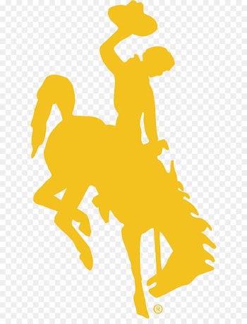 University of Wyoming Bucking Horse and Rider Wyoming Cowgirls women's basketball - horse 