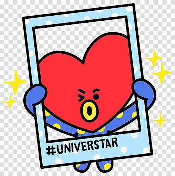 Universtar , BTS Tata Motors Sticker Line Friends, Tata transparent background PNG clipart