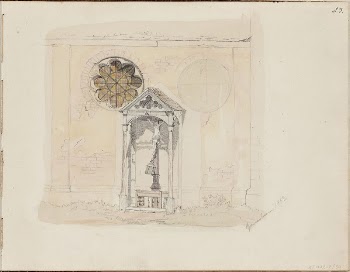 (unknown), 1853
part of a sketchbook, | Free Photo - rawpixel