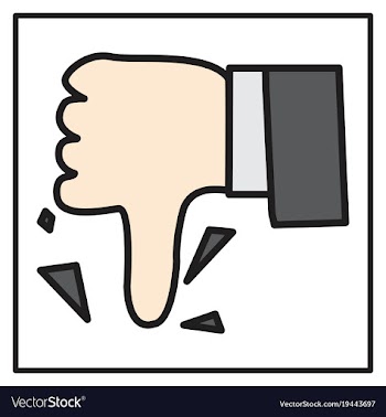 Unlike icon flat web pointer in eps 10 for vector image