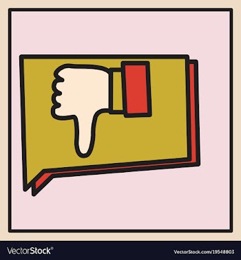 Unlike icon flat web pointer in eps 10 for vector image
