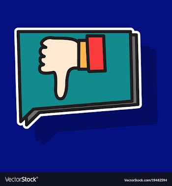 Unlike icon sticker web pointer in eps 10 for vector image