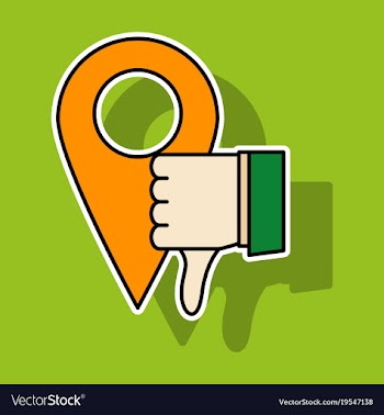 Unlike icon sticker web pointer in eps 10 for vector image