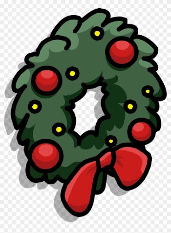 Unlit Artificial Christmas Wreath With - Food