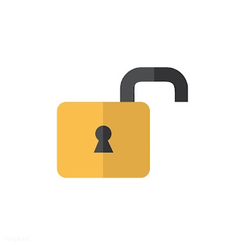 Unlocked symbol isolated on white background | Free stock vector - 395192