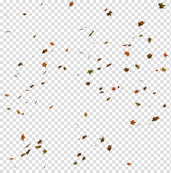 UNRESTRICTED Falling Autumn Leaves, black and yellow abstract painting transparent background PNG clipart