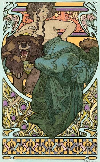 Untitled (1902) by Alphonse Mucha. | Free Photo Illustration - rawpixel