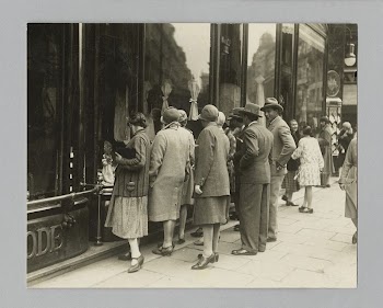 Untitled (crowd at store window) | Free Photo - rawpixel
