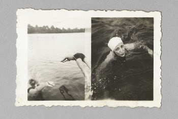 Untitled (diptych of swimmers) | Free Photo - rawpixel