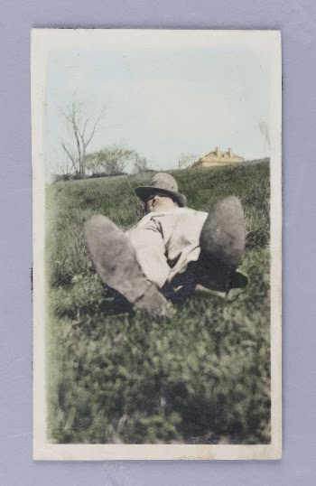 Untitled (Man Lying on Hill) | Free Photo - rawpixel
