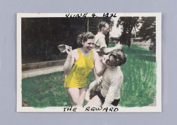 Untitled (Three Adults on Lawn) | Free Photo - rawpixel