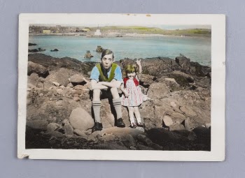 Untitled (Two Children on Rocky | Free Photo - rawpixel