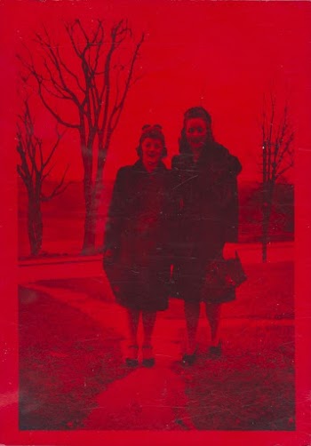 Untitled (Two Women on Red | Free Photo - rawpixel