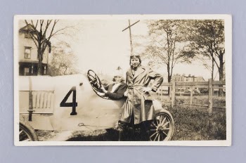 Untitled (Woman in Race Car) | Free Photo - rawpixel