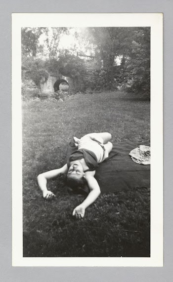 Untitled (woman laying in park) | Free Photo - rawpixel
