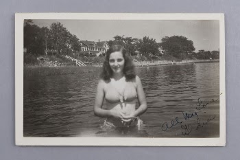 Untitled (Woman Standing Waist Deep | Free Photo - rawpixel