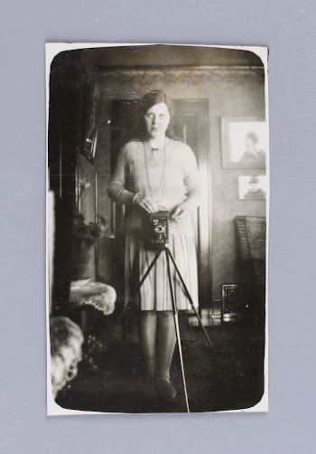 Untitled (Woman with Box Camera | Free Photo - rawpixel