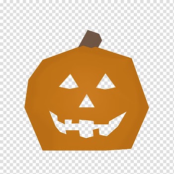 Unturned Jack-o'-lantern Halloween Hat, pumpkin transparent background PNG clipart