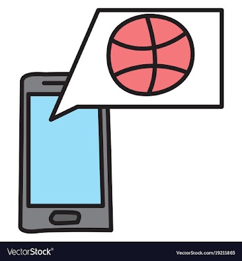 Unusual look dribbble social media icon social vector image