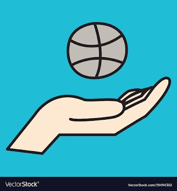 Unusual look dribbble social media icon social vector image