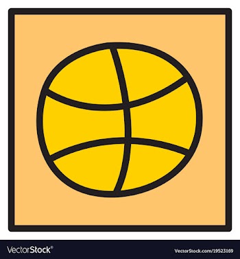 Unusual look dribbble social media icon social vector image