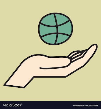 Unusual look dribbble social media icon social vector image