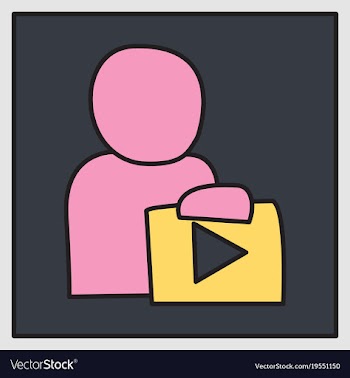 Unusual look play logo icon buttonyoutube flat vector image