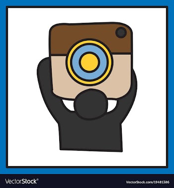 Unusual look web icon of modern lineart camera vector image