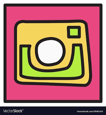 Unusual look web icon of modern lineart camera vector image