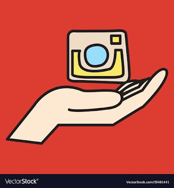 Unusual look web icon of modern lineart camera vector image