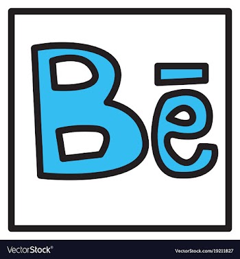 Unusual look web icon of modern social network vector image