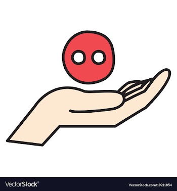 Unusual look web icon of modern social network vector image