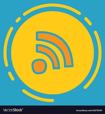 Unusual look wifi signal vector image