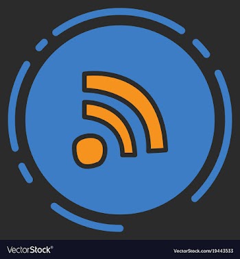 Unusual look wifi signal vector image