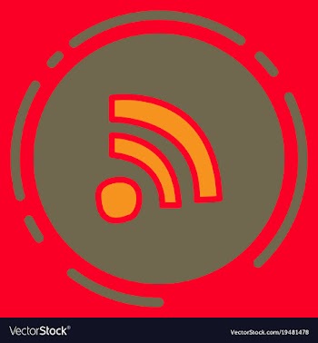 Unusual look wifi signal vector image