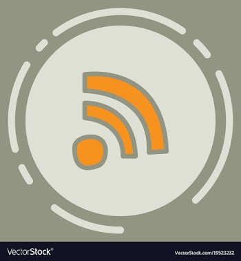Unusual look wifi signal vector image