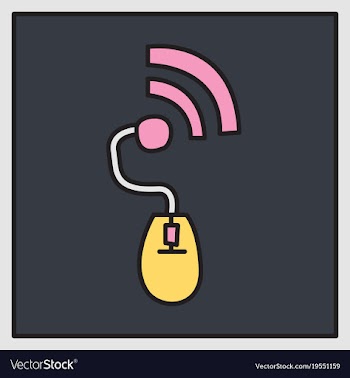 Unusual look wifi signal vector image