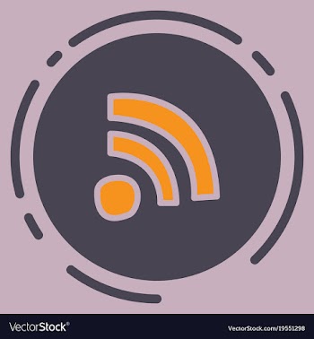 Unusual look wifi signal vector image