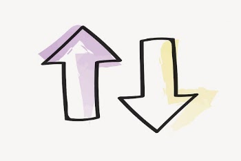 Up and down arrow vector | Free Icons - rawpixel