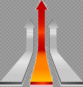 Up Arrow PNG Transparent Image