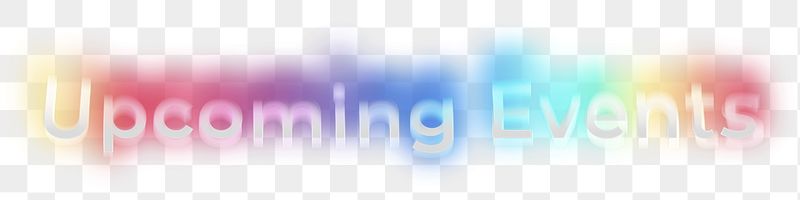 Upcoming events png word sticker, | Free PNG - rawpixel