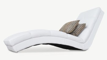 Upholstered chaise longue collage element, | Free PSD - rawpixel