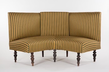 Upholstered corner bench | Free Photo - rawpixel
