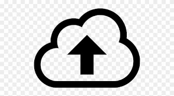 Upload Icon Clip Art - Cloud Download Icon Png