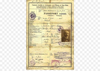 Upper Silesia plebiscite Silesian Uprisings Cieszyn - passport 