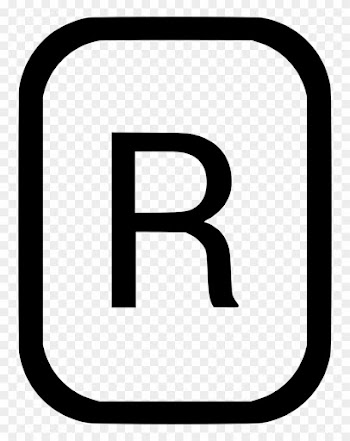 Uppercase Letter R Latin Alphabet Comments - Icon Number 5