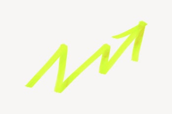 Upward arrow, green graphic | Free Photo - rawpixel